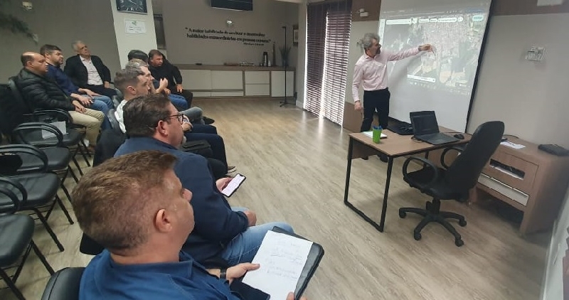 Núcleo Imobiliárias da ACIT se reúne com o Secretário de Urbanismo de Tubarão